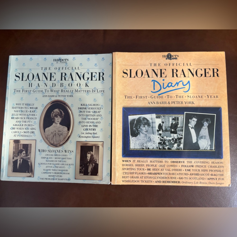 The Official Sloane Ranger Handbook AND Diary
